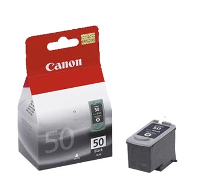 CARTUCCIA CANON PG-50 NERO ORIGINALE 22ml IP2200, MP150